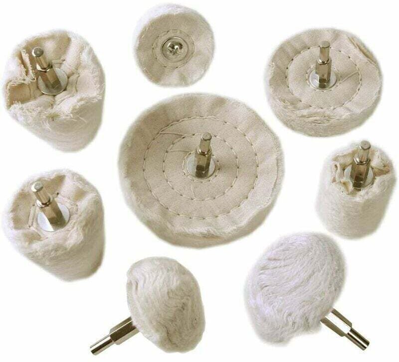 Nazalus-Hot Sale-Aluminium-Bohrer-Polierset, Aluminium-Polierset, Bürsten-Polierrad für Bohrer, Chrom, Edelstahl, Alu, M...