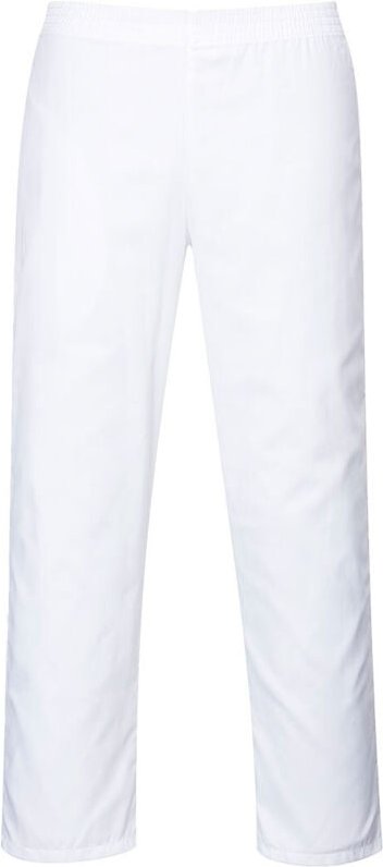 Weißer elastischer Bundhose XL