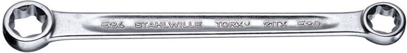 Stahlwille 21TX E6 x E8 Doppelringschlüssel