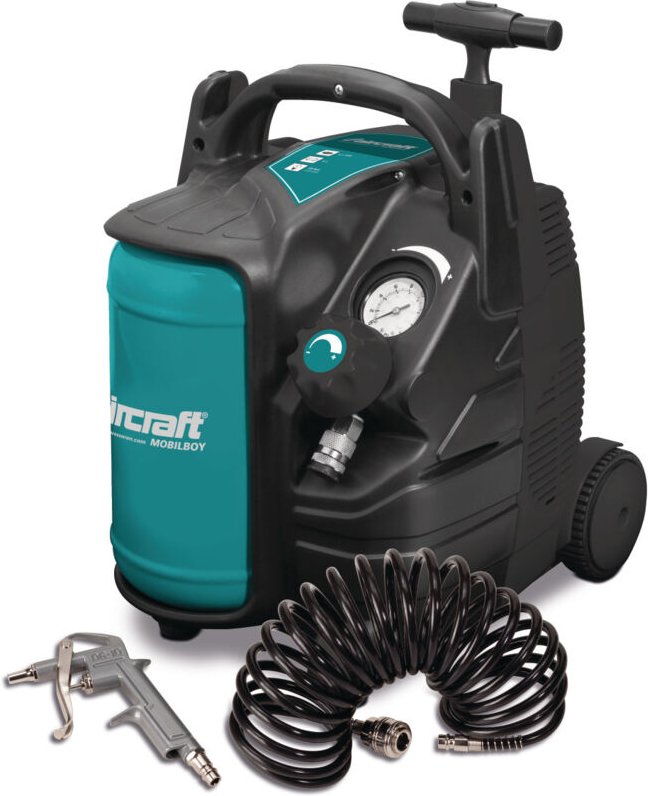 Aircraft mobiler Kolbenkompressor MOBILBOY 185 OF E tragbarer Kompressor