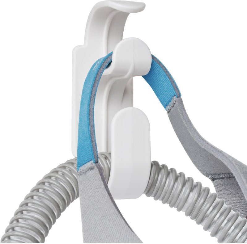 2er-Pack Maschinenschlauchhalter, rutschfester Schlauchhalter für Bettmaskenhaken, Schlauchorganisator und Kopfbandhaken...