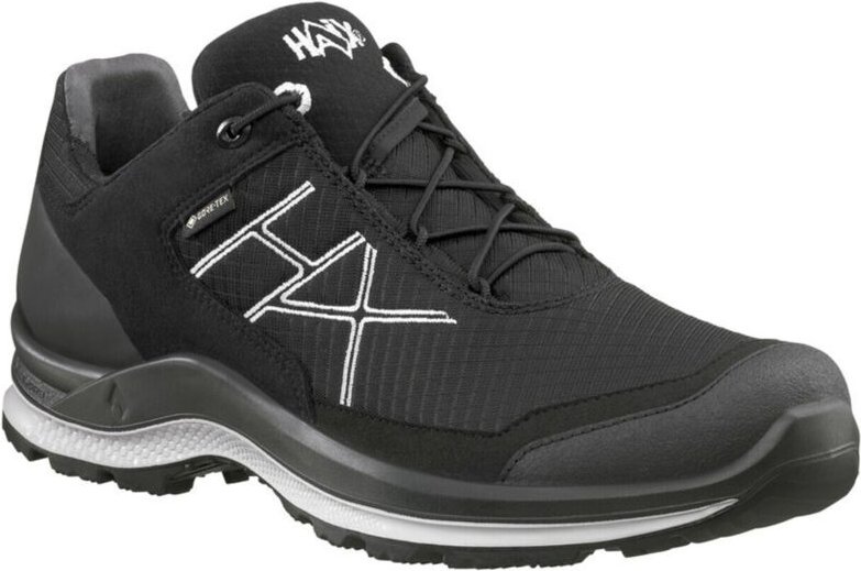 HAIX Schuh BLACK EAGLE GTX WS LOW, schwarz-silber, Gr. 10 (45)