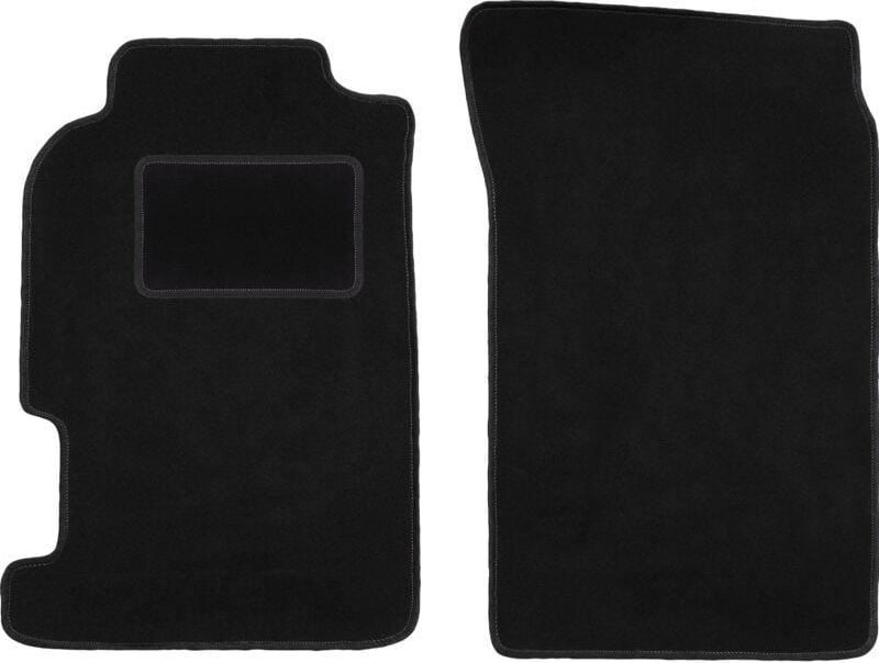 Vordermatten schwarz für: Honda CRX DelSol Coupé, Cabrio (1992-1997)