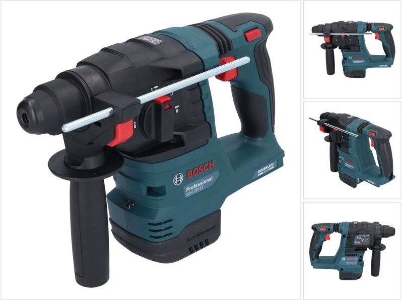 Bosch gbh 18V-22 Professional Akku Bohrhammer 18 v 1,9 j sds Plus Brushless Solo ( 0611924000 ) - ohne Akku, ohne Ladege...