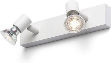 Trica ii Wandstrahler weiss 230V GU10 2x25W