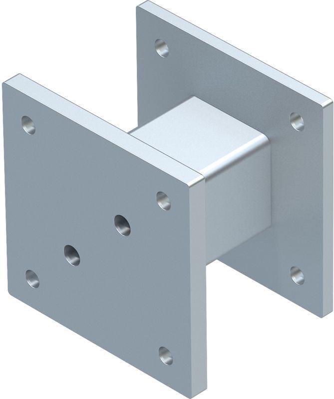 Zarges Distanzsegment 140mm Stahl verzinkt