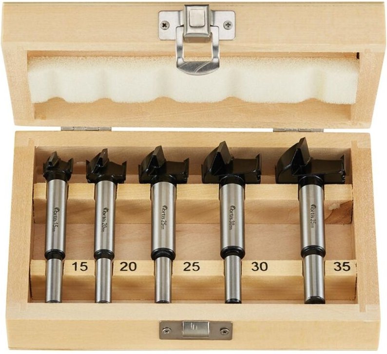Fortis - Kunstbohrer-Satz hw 5tlg. 15-35mm