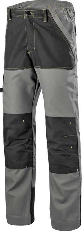 verstärkter Arbeitshosen Grau Konvoi/Schwarz XS - DE(36)