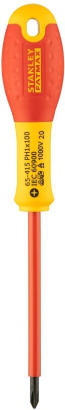 Stanley - 0-65-415 Schraubendreher FatMax isol. PH1 100mm