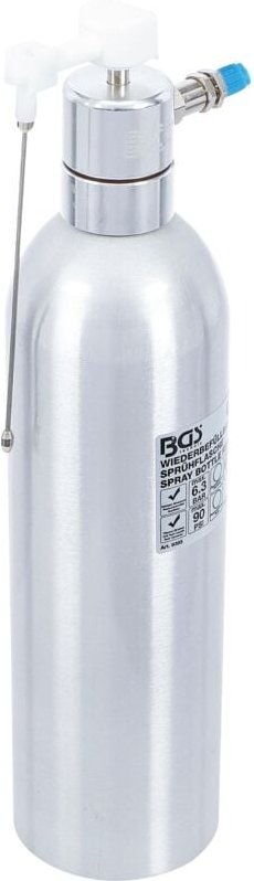 Druckluft-Sprühflasche Aluminiumausführung 650 ml