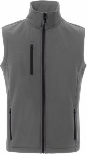 Ergonomische, doppellagige, ärmellose Weste GLASGOW - XL - Stahlgrau - PAYPER - 001363035509000XL