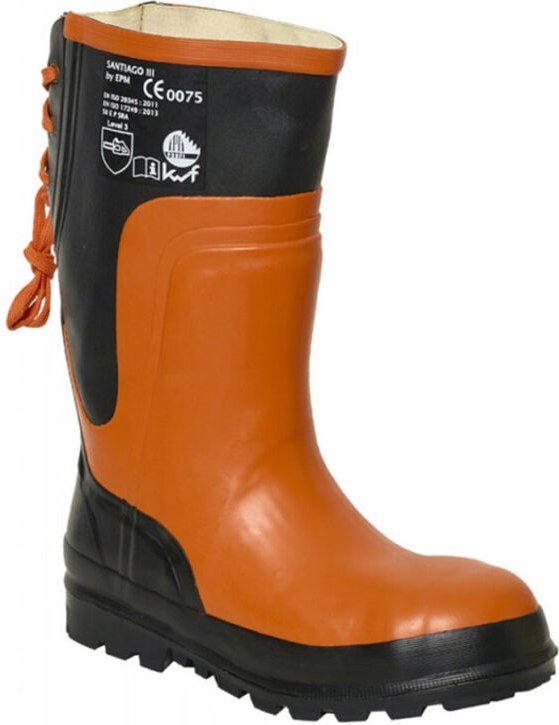 Thumbnail - Holzfäller-Stiefel Schnittschutz Klasse 3 - forest Solidur Größe 43 - eurbot 43