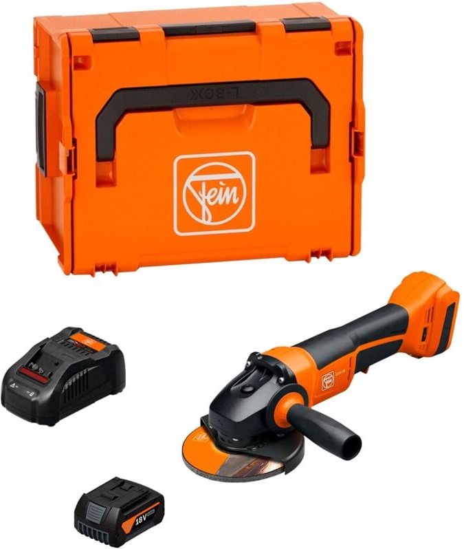 Fein - Winkelschleifer ccg 18-125-10 pd as (1 x 5,0 Ah + GAL1880CV + L-Boxx 238)