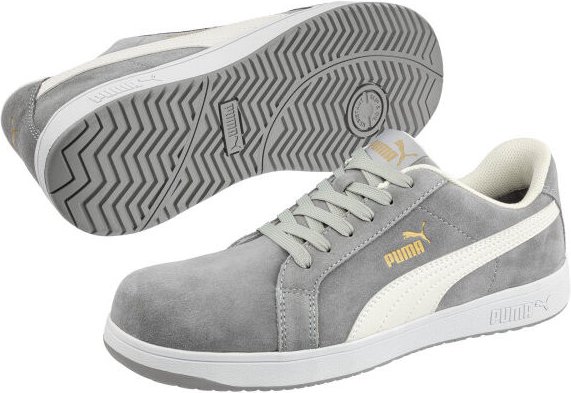 Puma - Halbschuh Iconic Suede S1P Grau T.46 640030800000046