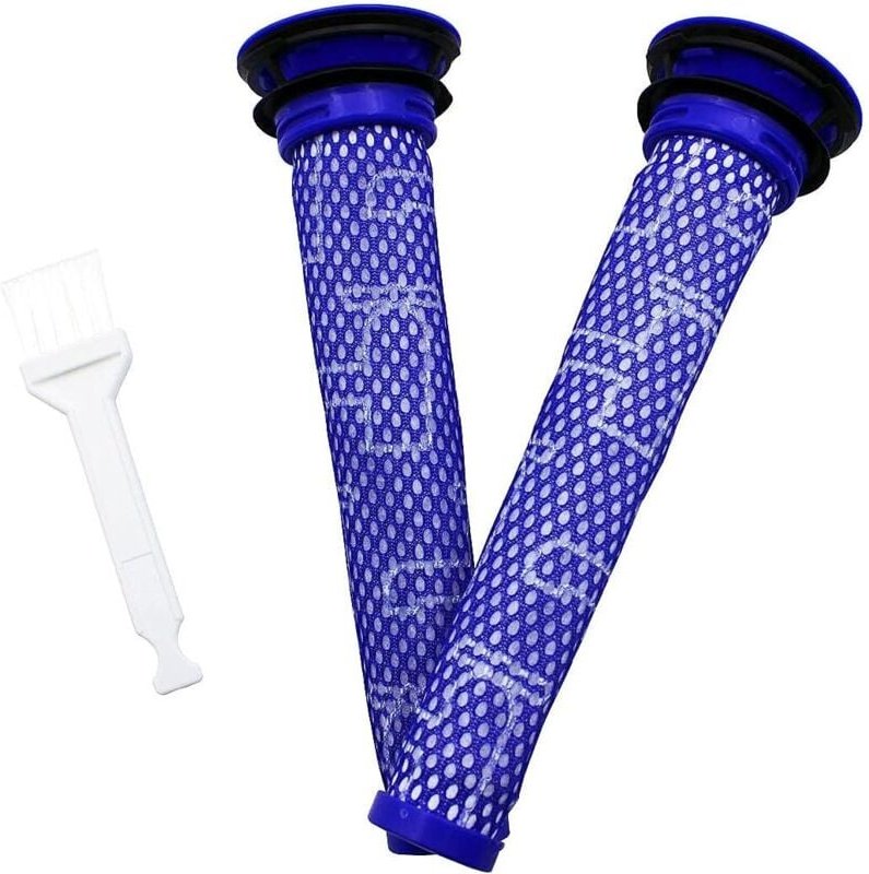 2er-Pack V6-Filter, kompatibel mit Dyson DC58, DC59, V6, V7, V8 Vorfilter 965661-01