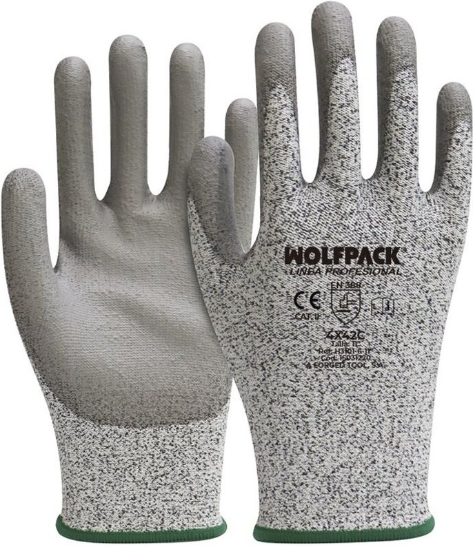 Schnittschutzhandschuhe aus Glasfaser, Größe 11'