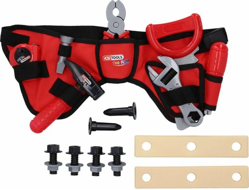 Ks Tools Kinder Werkzeug-Satz mit Werkzeuggürtel, 20-tlg - 100206
