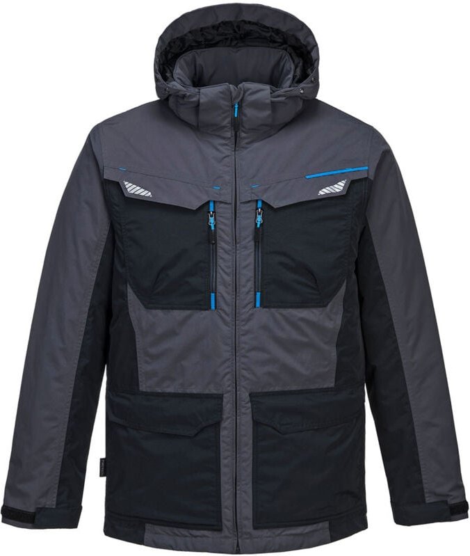 Parka WX3 Grau Metall S