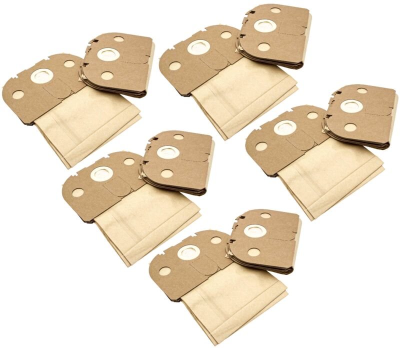 50x Staubbeutel Ersatz für Swirl v 63 für Staubsauger - 29,5cm x 22,5cm Sandfarben - Vhbw