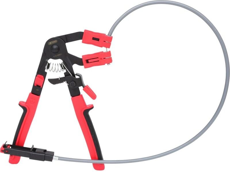 Schlauchschellenzange m.Bowdenzug,730mm