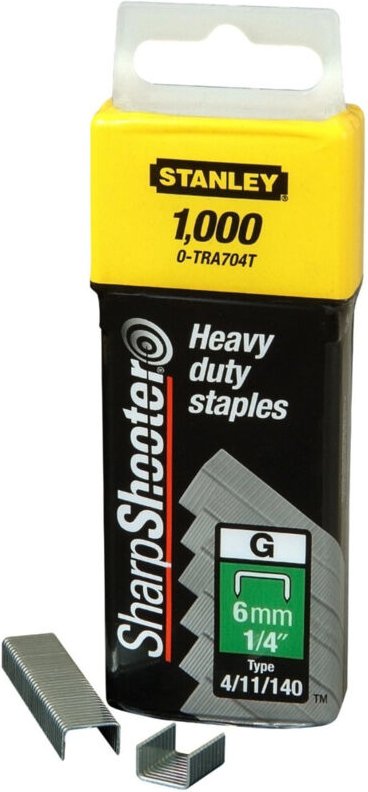 Klammern Typ g 6mm 5000 St. 5000 Stk - Stanley