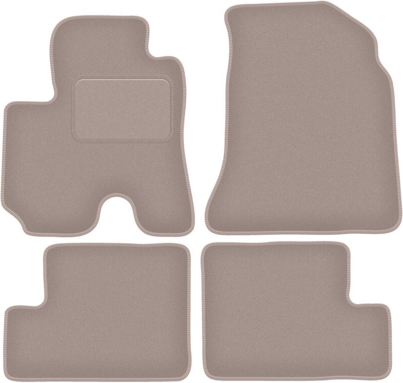 Beige Veloursmatten für: Toyota RAV4 II FL 5-Türer (2003-2005)