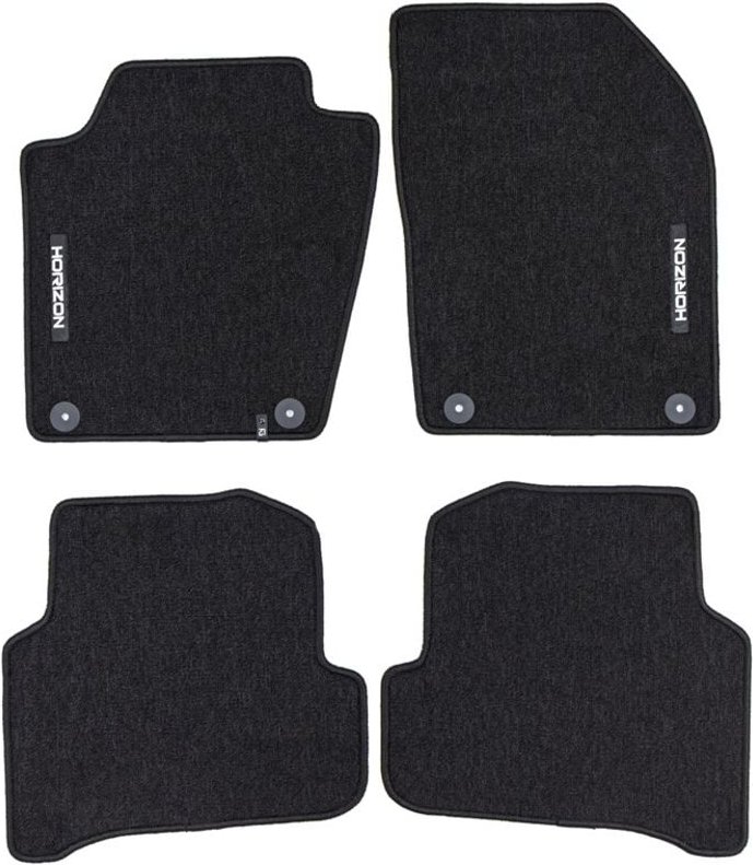 VELOURS AUTOMATTEN Wischermatten Skoda Fabia 3 2014-2022 HZ