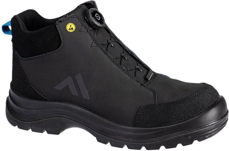 Hochschutzstiefel Ridge S3S ESD SR FO Schwarz/Blau 48