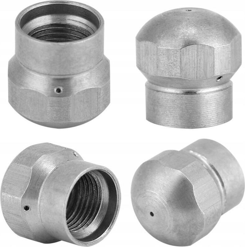 Düse 040 1+3 zur Reinigung von Abwasser mit einem G1/8F-Schlauch für einen Hochdruckreiniger