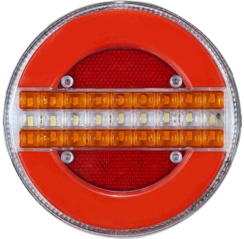 Thumbnail - 24V 49 led Dynamisches LED-Anhänger-LKW-Rücklicht Bremslicht DRL-Flut-Blinkerlampe Blitzlicht für Auto-Boot-Caravan