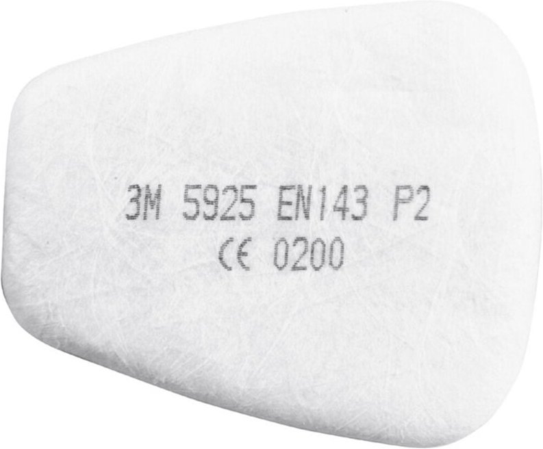 3M - Partikelwechselfilter-Set, 10 Paar P2R 10 Stk