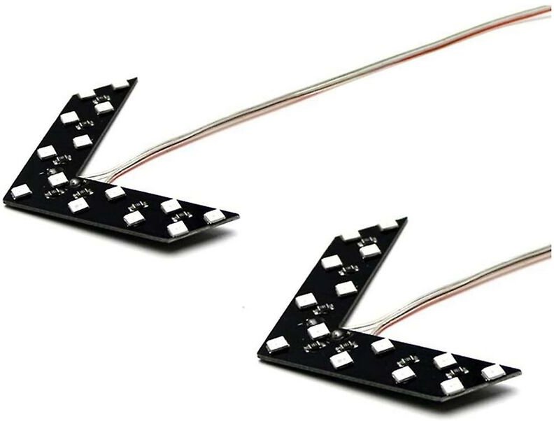 Woosien - 2 stücke 14 Smd Auto Led Rückspiegel Anzeige Blinker Licht Rückspiegel Lampe Auto Zubehör