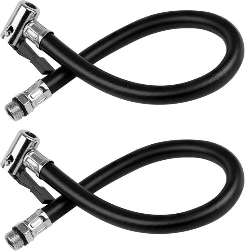 Universal-Reifenfülladapter, Ersatzschlauch für Luftpumpen, Kompressoren und Ventilverlängerungen für Auto, Motorrad, Fa...