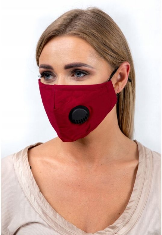 SET Burgundermaske + 3x PM 2.5 FILTER