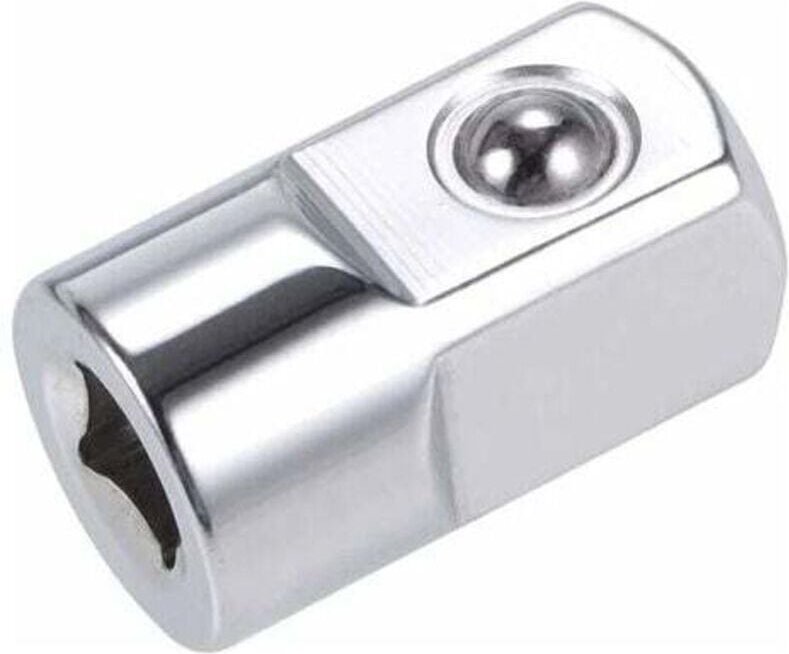 CHOYCLIT 1/4 Zoll Buchse auf 1/2 Zoll Stecker Reduzierbuchsenadapter aus Cr V Stahl