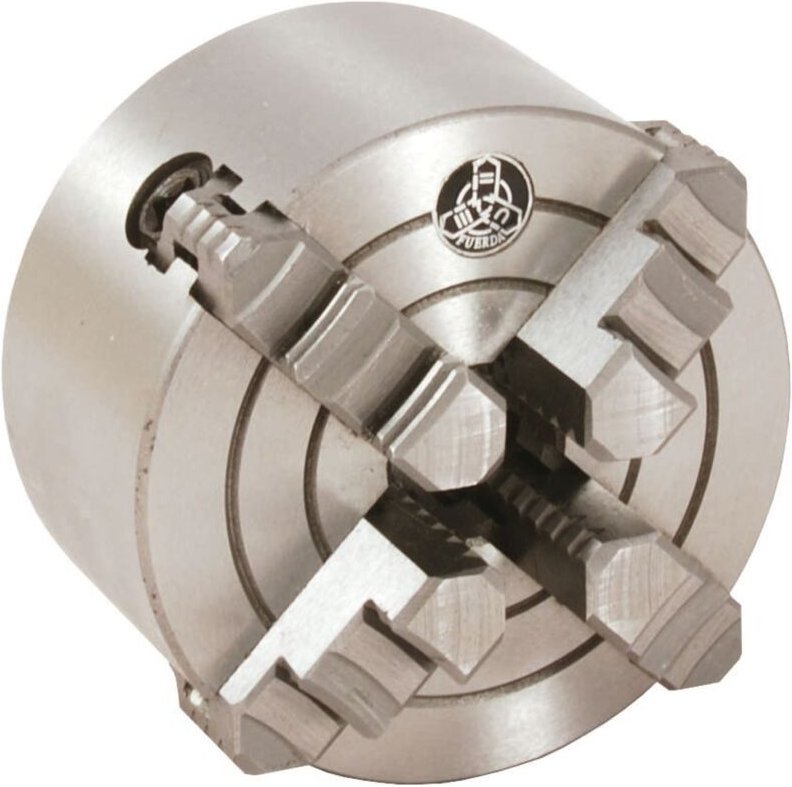 4-Backen-Drehf. ø 125mm einzelsp.