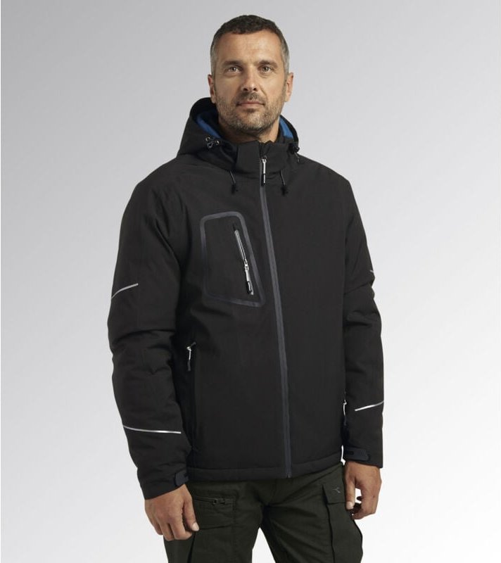 Thumbnail - Arbeitsjacke wasserdicht PADDED CROSS - Schwarz M