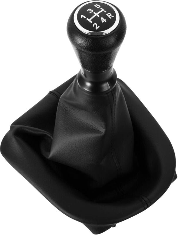 Schaltknauf mit Gamasche, kompatibel mit Peugeot 207 307 308 607 608 Citroen C3 C4 C5