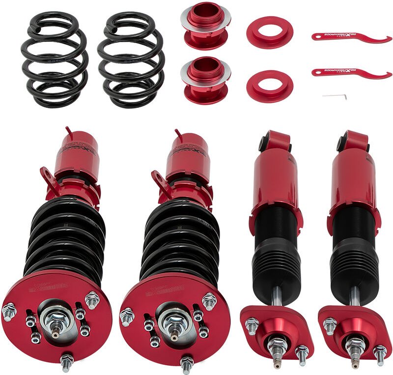 Maxpeedingrods - Fahrwerk Gewindefahrwerk für bmw E46 3er 325i 328i 330i 99-05 härteverstellbar
