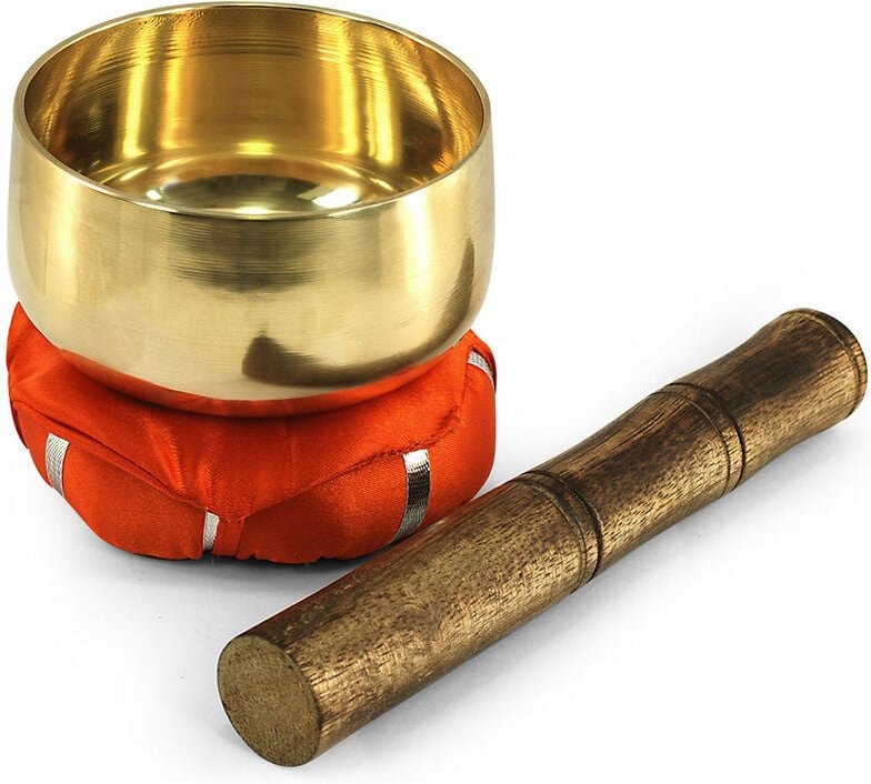 Signes Grimalt - Bowl Tibetano mit Kissenverbindungen Natura Wiederholen Sie Dorado Bol Bowl - 9x10x10 cm