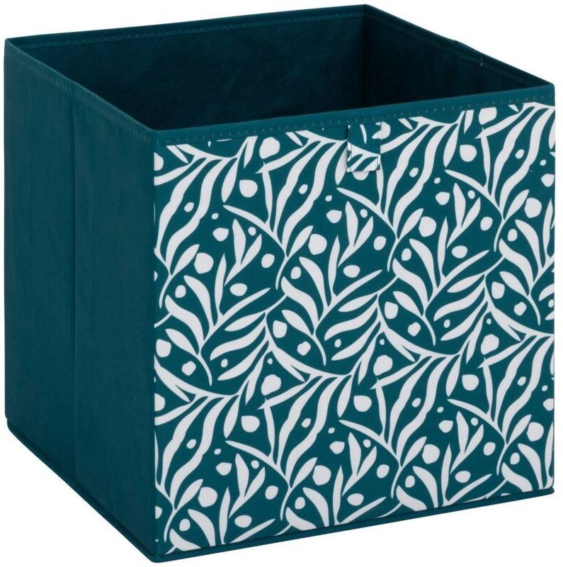 Olivia Aufbewahrungsbox 31x31 cm petrolfarben