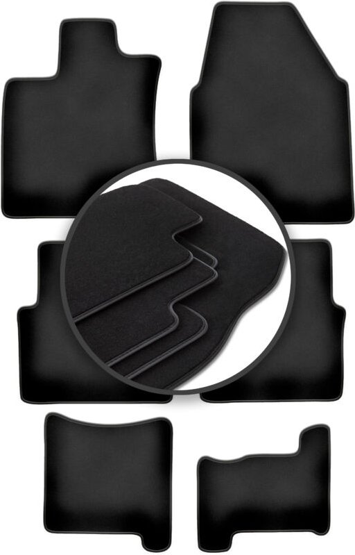 Premium-Fußmatten für: Nissan Qashqai +2 Crossover (2008-2013)