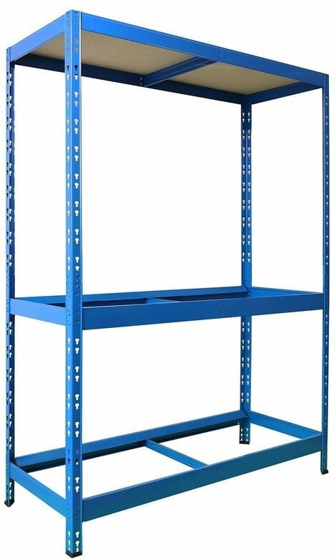 Reifenregal Blau 180 x 130 x 50 cm