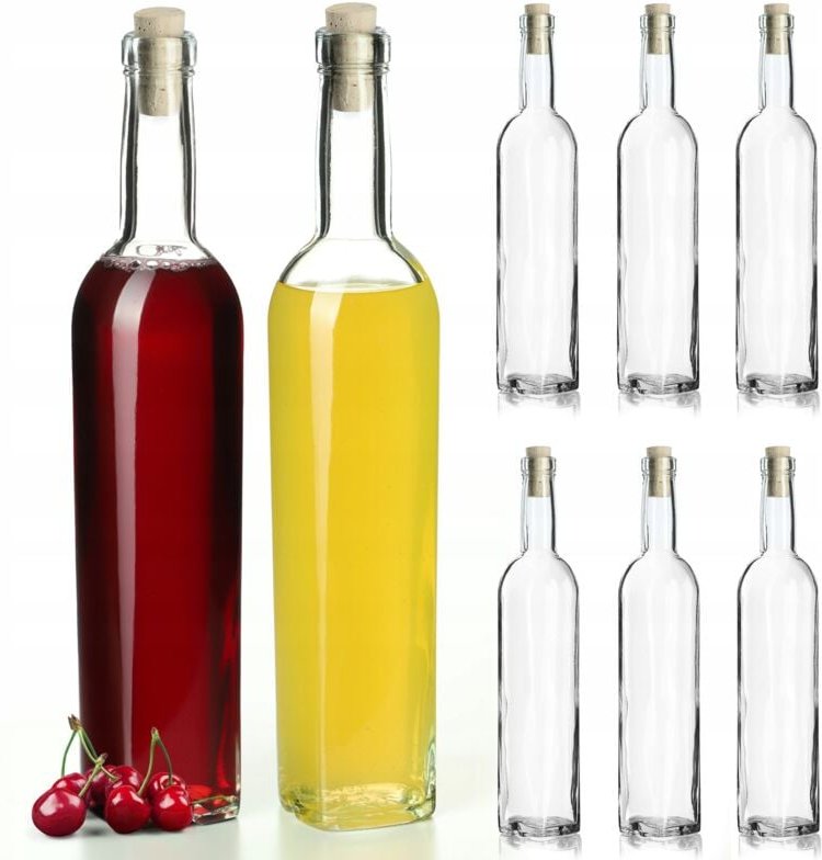 Laschen für hausgemachte Getränke, 500 ml, 8 Stück - Kadax