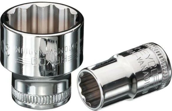 00050033683 Steckschlüssel-Einsätze, 1/2', AF-Größen