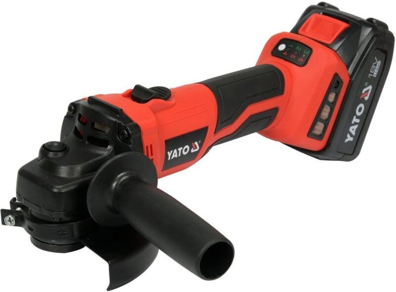 Yato, Modell YT-828295, Winkelschleifer, ideal zum Trennen und Schleifen von Metall und Beton, kompaktes Design, geringe...