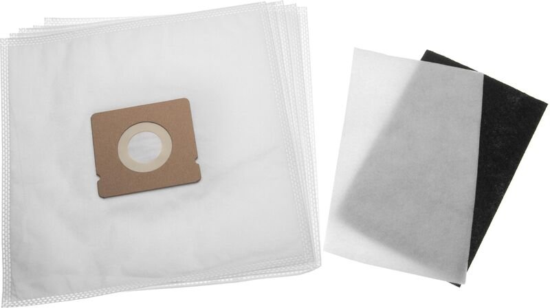 6-tlg. Filter + Beutel (Mikrovlies) Set kompatibel mit Rowenta RO5265EA, RO5271, RO5271GA, RO5273, RO5265 Staubsauger - ...
