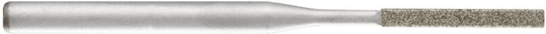PFERD TOOLS Diamantfeile für Handfeilgerät vierkant 1,5x1,5x50mm Schaft-Ø3 mm D126 (mittel) komplett