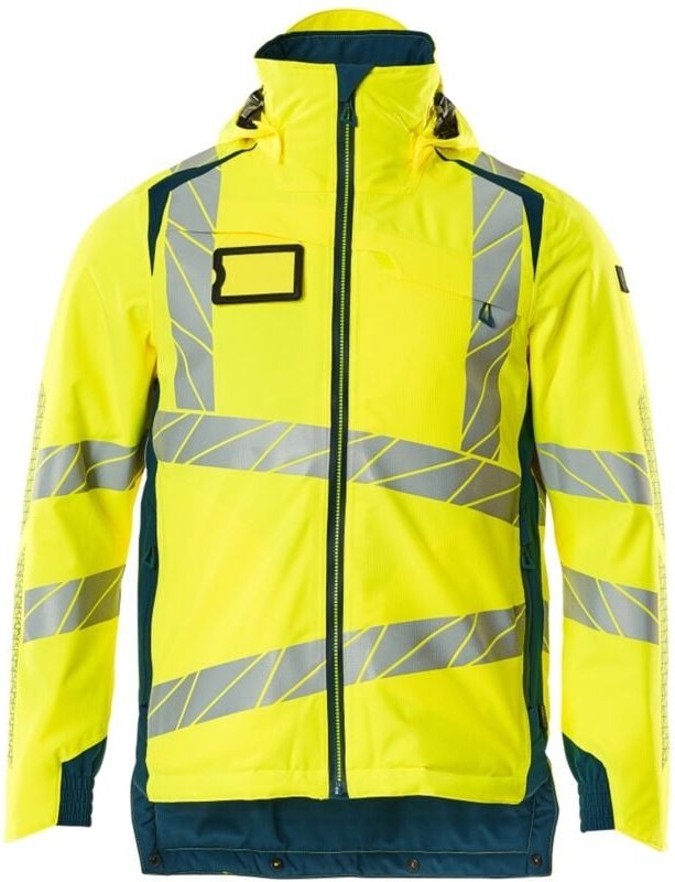 Thumbnail - Mascot Accelerate Safe Winterjacke 19035-449 Gr. L hi-vis gelb/dunkelpetroleum