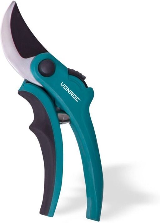 Gartenschere mit Bypass-Klingen – Antihaftbeschichtung – für Blümen und Zweige bis Ø15 mm Durchmesser